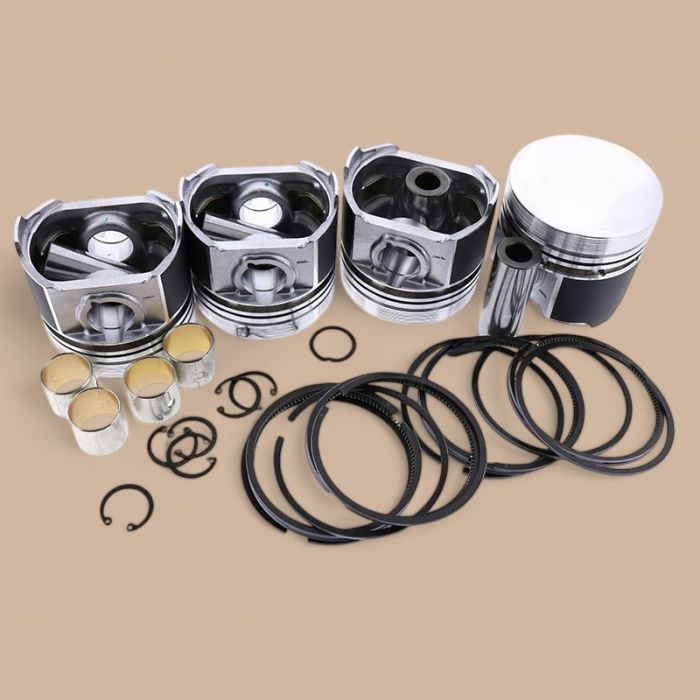 John Deere Piston Kit RE55512 RE509540 Compatible for John Deere Engine 4045