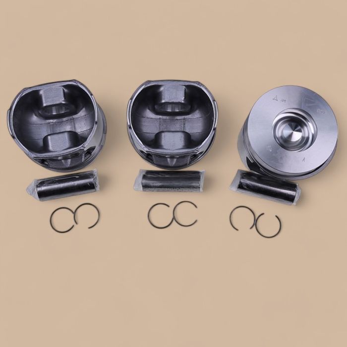 Deutz Piston Kit 04281445 Compatible for Deutz Engine D2011L02 D2011L03 D2011L04I F2L2011 F3L2011 F4L2011 F2M2011 F3M2011 F4M2011