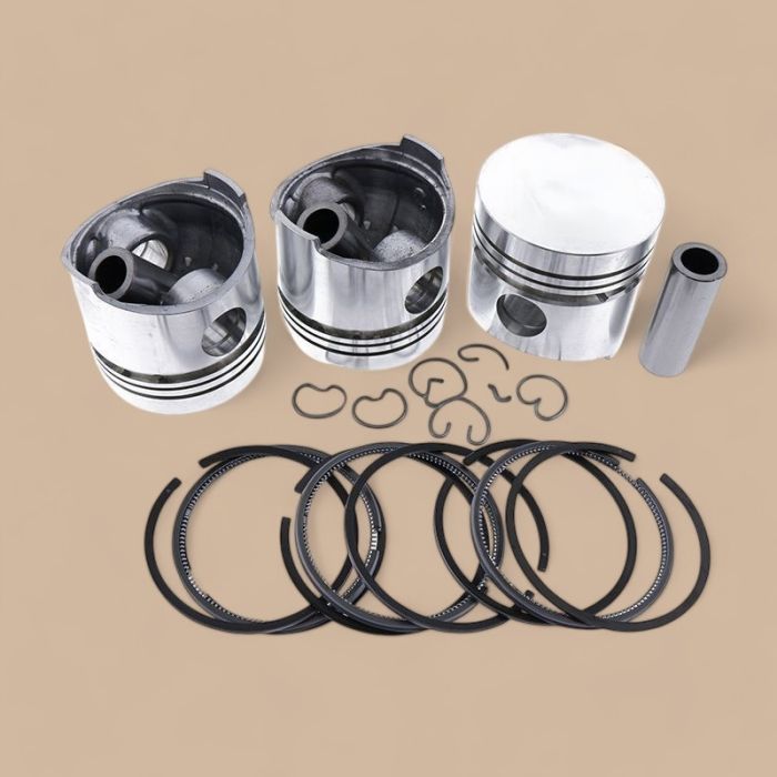 Yanmar STD Piston Kit with Ring Compatible for Yanmar Engine 3TNV76