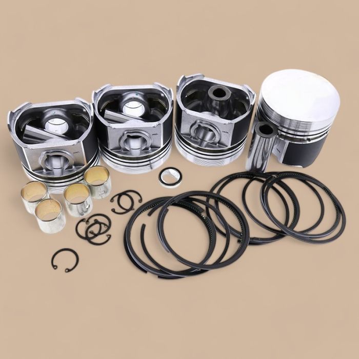 Yanmar For Yanmar Engine 4TNV94L Komatsu Engine 4D94LE Piston Kit With Ring Set YM129906-22080 YM129906-22050