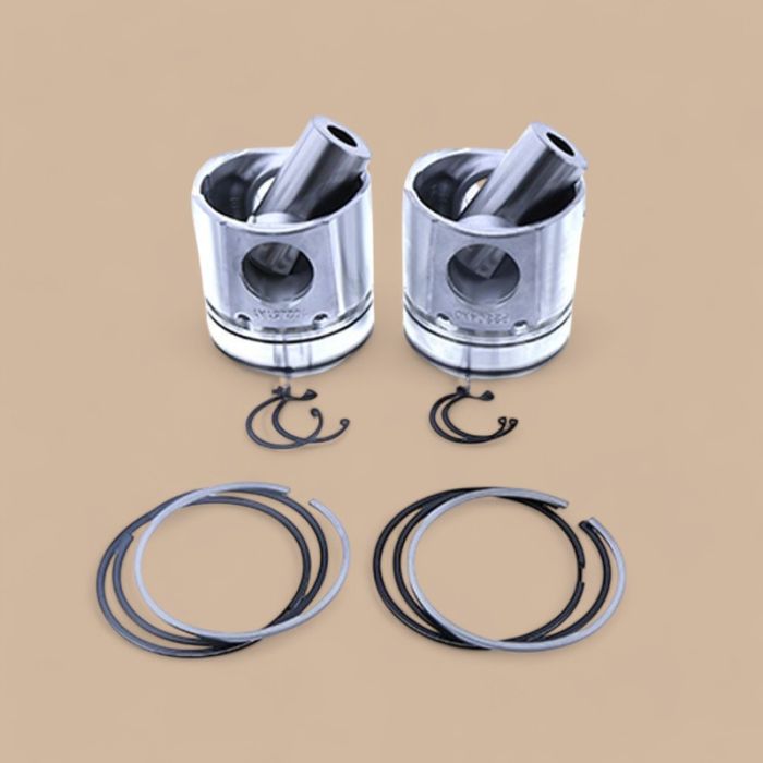 Hanma Piston Set of Air Brake Compressor 618DA3509002A Compatible for Hanma Engine 618 628