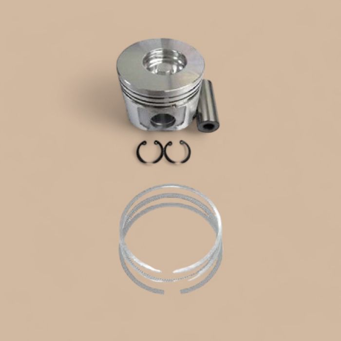 John Deere Piston Assembly AM881814 Compatible for John Deere Engine 3013 3016 Tractor 110 2720 3320 Excavator 27D 35D ZAXIS27U-2 ZAXIS35U-3 ZAXIS50U-2 ZAXIS27UNA-3