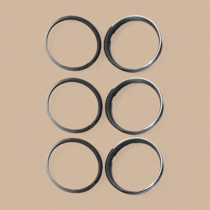 Doosan 1 Set Piston Ring 65.02503-8058 Compatible for Doosan DB58TI Engine