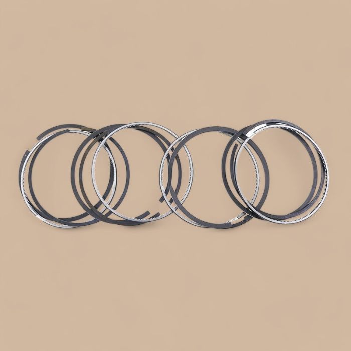Kubota 1 Set Piston Ring 1G772-21050 Compatible for Kubota V3307 V3307-DI V3307T Engine Bobcat S630 S650 Loader