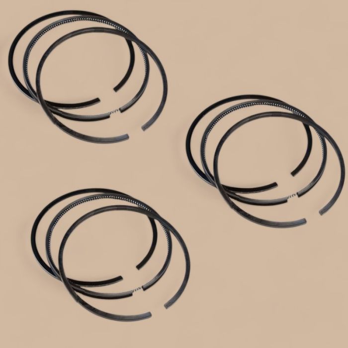Yanmar 3 STD Piston Ring Set Compatible for Yanmar 3T72SB 3T72SA-B 3T72H-N 3T72 Engine