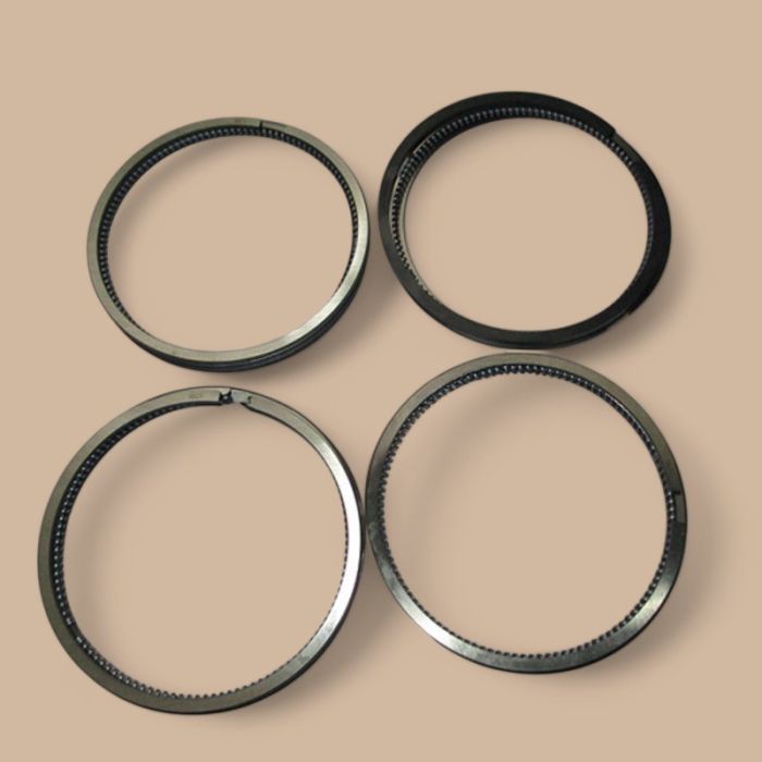 Yanmar For Yanmar Engine 4TNE92 Komatsu Engine 4D92E Piston Ring 4 Units 1 Set
