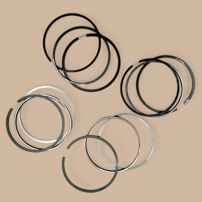 Hyundai For Hyundai Excavator R60-9S R60W-9S Yanmar Engine 4TNV94L Komatsu Engine 4D94LE Piston Ring 4 Units 1 Set