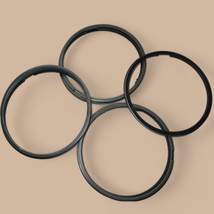 Komatsu For Komatsu Skid Steer Loader SK1020-5 SK1020-5N SK1026-5 SK1026-5N Yanmar Engine 4TNV98T Komatsu Engine S4D98E Piston Ring 4 Units 1 Set