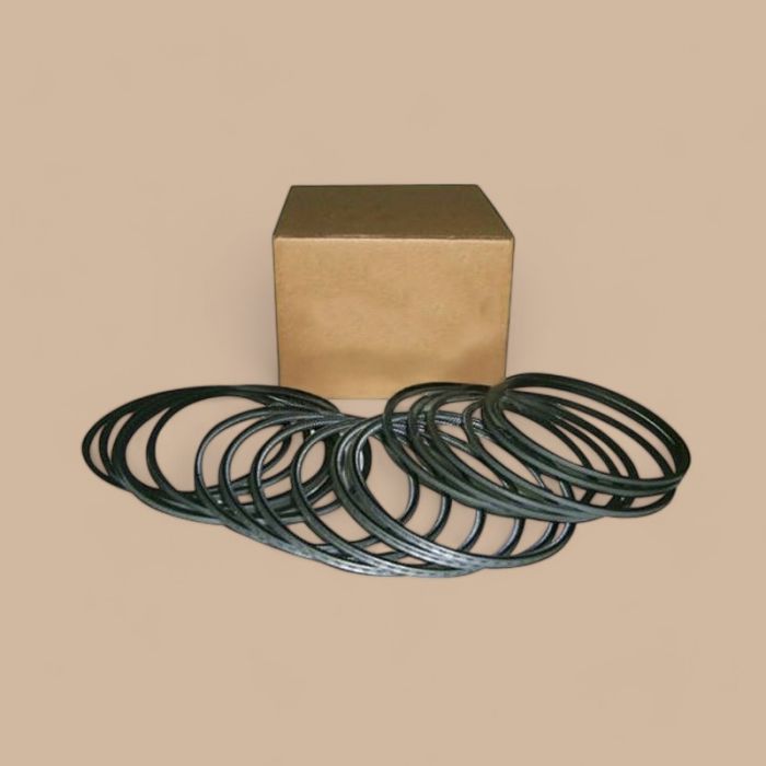 Doosan 6 Pieces Piston Ring 65.02503-8047 Compatible for Doosan Excavator DL200 DL200TC DL250 DL250TC DX255LC DX180LC DX190W