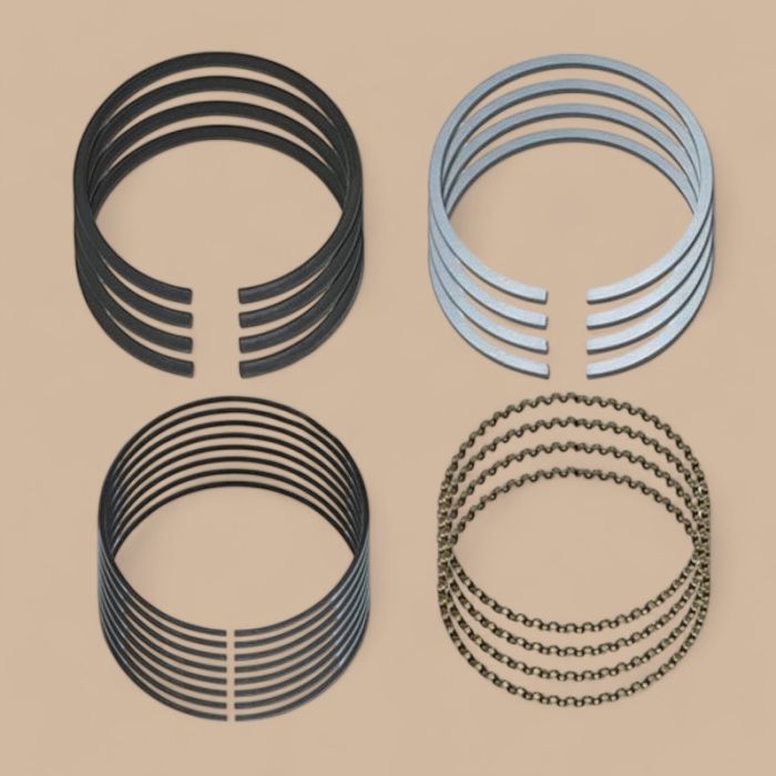 Mitsubishi Standard Piston Ring Set MD195850 Compatible for Mitsubishi Engine 4G63 Forklift FG15 FG18 FG20 FG25 FG30 FG35 Caterpillar CAT GC15 GC18