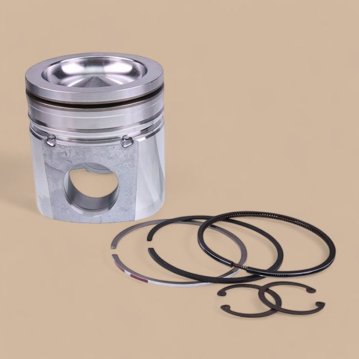 Cummins Piston & Ring Set 4089669 Compatible for Cummins Engine ISB QSB 5.9L Dodge Ram2500 Ram3500