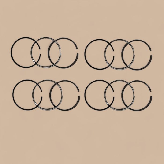 Yanmar STD Piston Ring 129590-22510 Compatible for Yanmar Engine 3TNE78 3TNV78 4TNV78 4TNE78 3TNA78