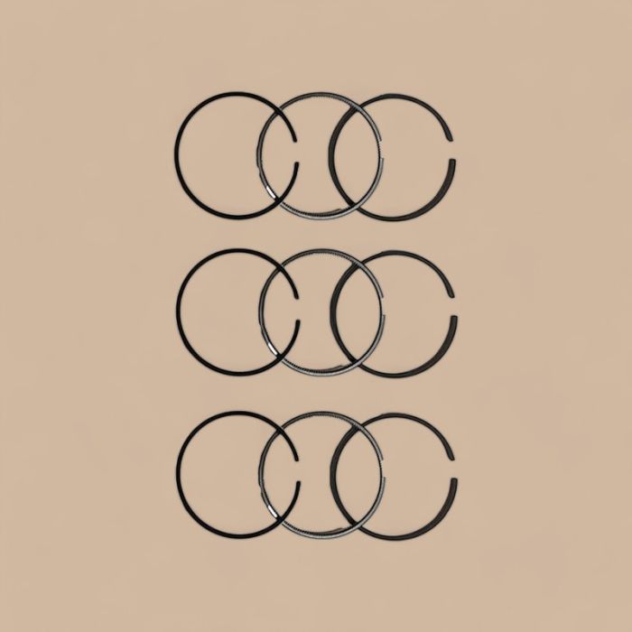 Komatsu STD Piston Ring YM129590-22510 Compatible for Komatsu Engine 3D78