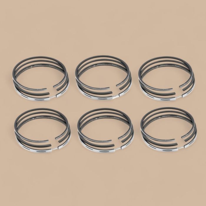 Cummins Piston Ring Set 4089452 Compatible for Cummins Engine 4ISBE 6ISBE QSB