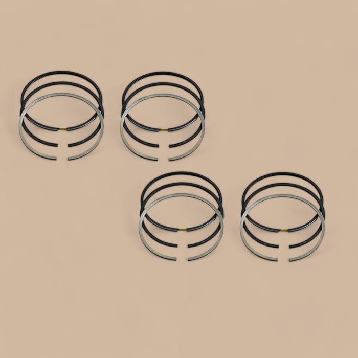 Cummins STD Piston Ring Set 3802421 Compatible for Cummins Engine 4B 4BT 6B 6BT5.9 4B3.9 6B5.9 ISBE