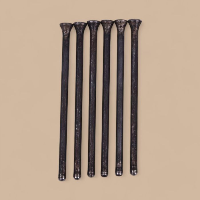 Cub Cadet 6Pcs Push Rod KB-15841-15110 Compatible for Kubota Engine D722 Cub Cadet Garden Tractor 1512 1572 1772 1782 2182 782D 882