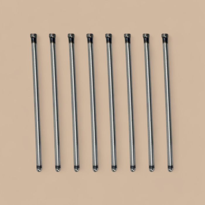 Yanmar 8Pcs Push Rod 129907-14400 Compatible for Yanmar Engine 4TNV94L 4TNV98 Komatsu 4D94LE-2 Excavator PC75R-2