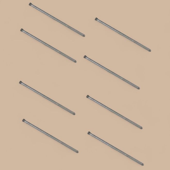 Yanmar 8 Pcs Engine Valve Push Rods Compatible for Yanmar 4TN82L-RMK