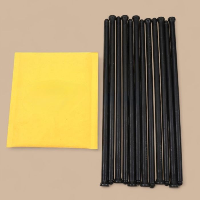 Cummins 12 Pcs Push Rod 3284377 Compatible for Cummins 4B 6B Engine