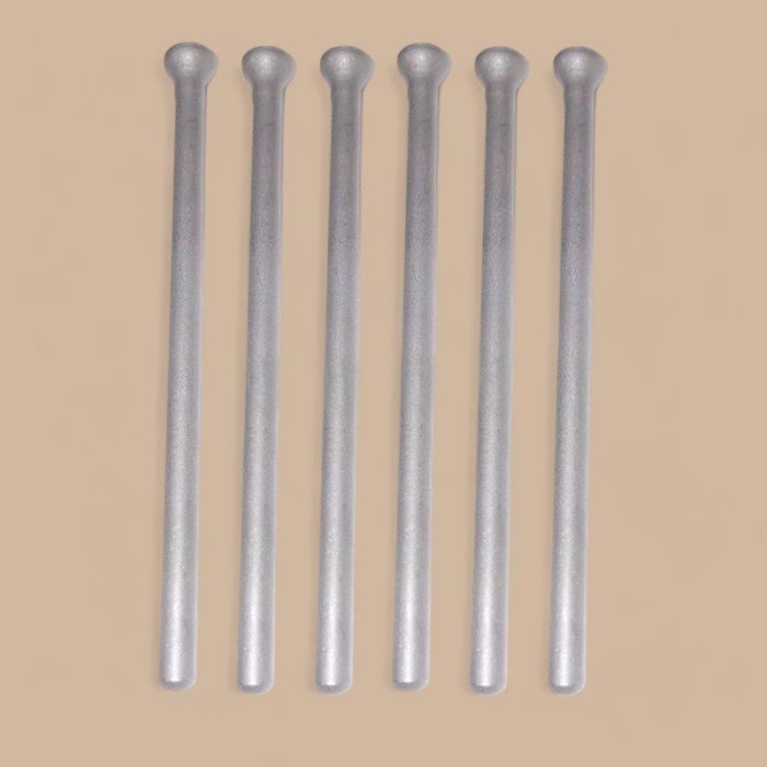Kubota 6Pcs Push Rod 2500949 Compatible for Kubota Engine D1105 D1105-E4B Jacobsen Fairway Mower SLF1880 LF510 Cushman Truckster Haulster Sprayte