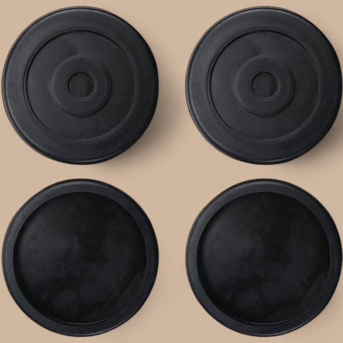 Bendpak Set Of 4 Round Rubber Arm Pads 5715017 Compatible for Bendpak Danmar Lift