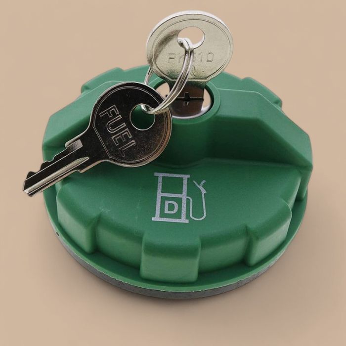 Hilux Locking Diesel Fuel Cap 6661696 With 2 Keys Compatible for Hilux Mazda BT50 Landcruiser Hiace Ranger Triton