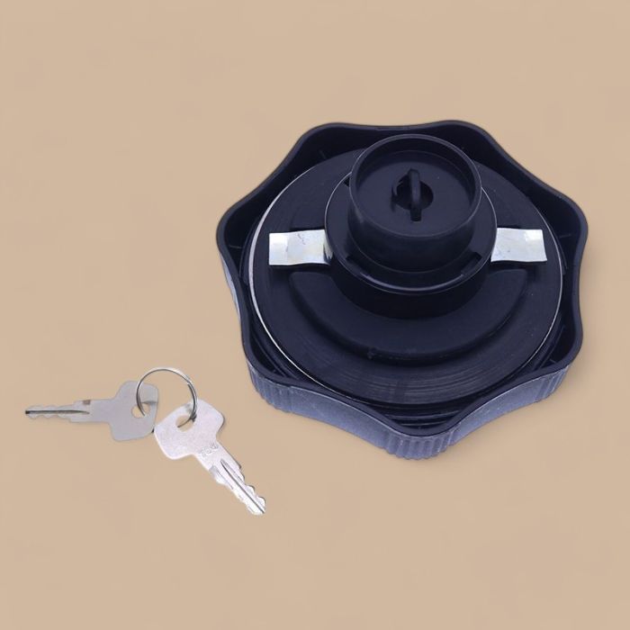 Kubota Fuel Tank Cap With 2 Keys R5511-51120 Compatible for Kubota KX018-4 KX033-4 KX040-4 KX057-4 SVL65-2