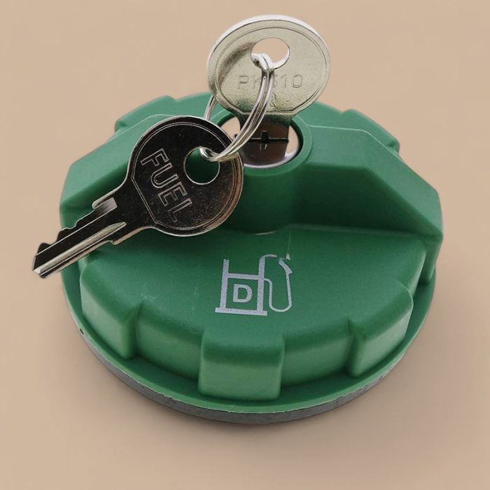 Bobcat Diesel Fuel Cap 6661696 + Key 6587458 Compatible for Bobcat CT120 CT225 CT230 CT235 220 225 231 T2250 T2556 T35100 T35100L T35100SL