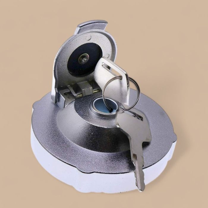 IHI Fuel Cap 072991018 with 2 keys HD62 Compatible for IHI J JX Excavator Locking