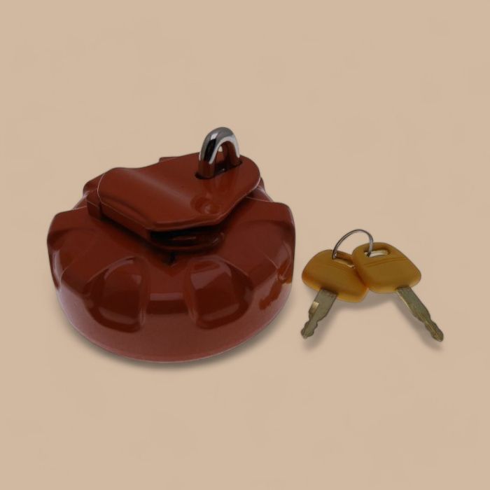 Hitachi Fuel Tank Cap With 2 Keys Compatible for Hitachi Zax EX200-2/3/5 Excavator