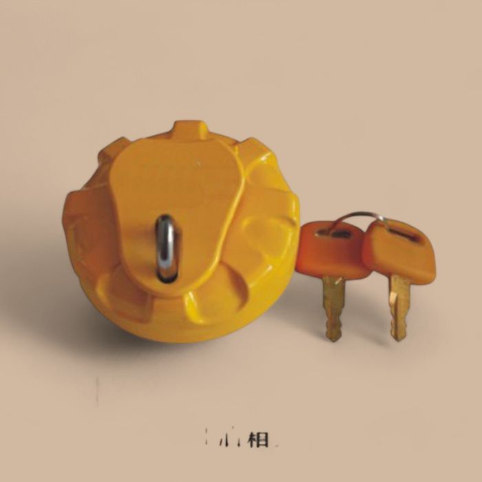 Sumitomo Fuel Tank Cap With 2 Keys Compatible for Sumitomo Excavator SH60-2 SH120 SH145U SH200 SH210-5 SH Series