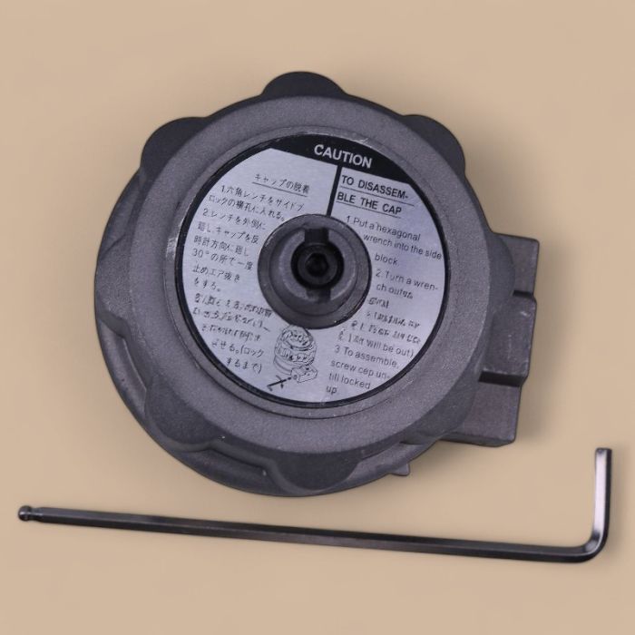 John Deere Hydraulic Tank Breather Cap 4178684 Include Seat Base Compatible for John Deere 110 120 135C 160C 200CLC 230LC 270LC 330LCR 450LC 490 75C