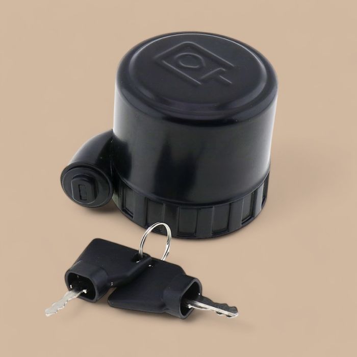 JCB Hydraulic Filler Cap with Keys 32/925421 Compatible for JCB 3C 3CX 4C 4CX
