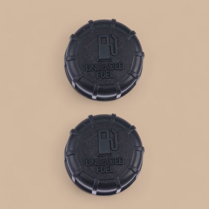 John Deere 2Pcs Black Filler Cap M124497 M79340 Compatible for John Deere 524D 724D 826D 828D 1032D 924DE 1128DE 1128DDE 1332DDE TRS22 TRS24 TRS26 TRS27 TRS32 TRX24