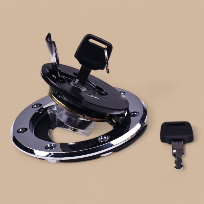 Kawasaki Fuel Tank Cap with 2 Keys 51049-0018 Compatible for Kawasaki Motorcycle 1990-1997 ZX1100 Ninja ZX-11 1995-1999 ZX600 Ninja ZX-6R