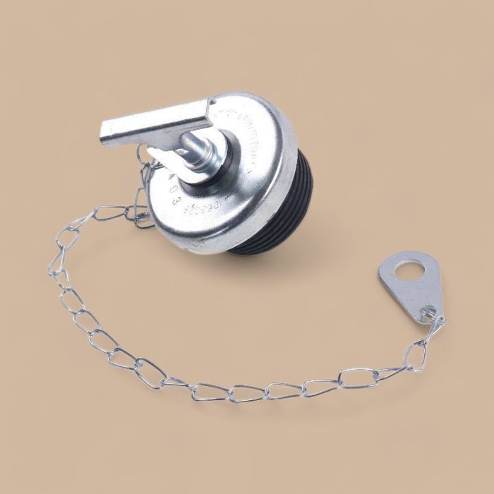 Cummins Oil Filter Cap with Chain 107981 Compatible for Cummins Engine 6810 N14 NTA855A L10 M11 855 ISM Hyundai Loader HL780-3 HL7903A HL780-9 HL780-9S HL770