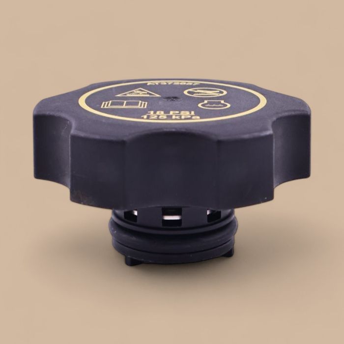John Deere Surge Tank Filler Cap AT372657 Compatible for John Deere Engine 3029 4045 6068 6090 Motor Grader 620G 622G 670G 672G 870G 872G