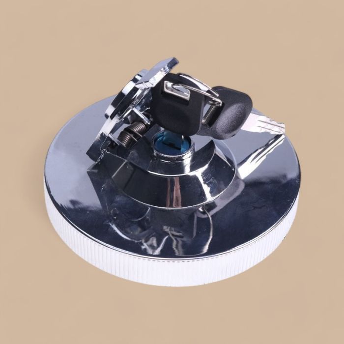 Caterpillar Locking Fuel Cap 099-8548 With Key Compatible for Caterpillar CAT Engine 3304 3306 3116 3114 Excavator E110B E120B E140 E200B E240 E300 E300B E450 E70 E70B EL240B