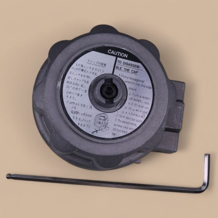 Kobelco Hydraulic Tank Breather Cap 2446U228F4 Compatible for Kobelco Excavator SK480LC SK480LC-6E