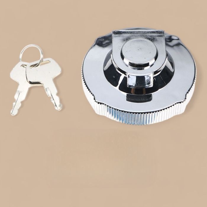 Kubota Fuel Tank Cap with 2 Keys RC101-51120 Compatible for Kubota KX101 KX121-2 KX151 KX161-2 KX41-2 KX41H KX61-2 KX71 KX91-2