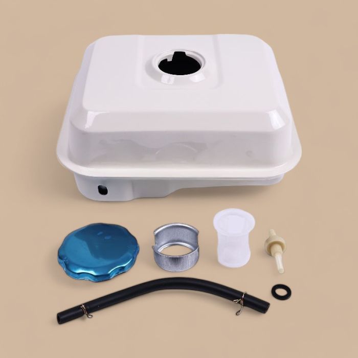 Honda Fuel Gas Tank & Chrome Cap 17510-24H-000ZA Compatible for Honda Engine GX120 GX160 GX17510