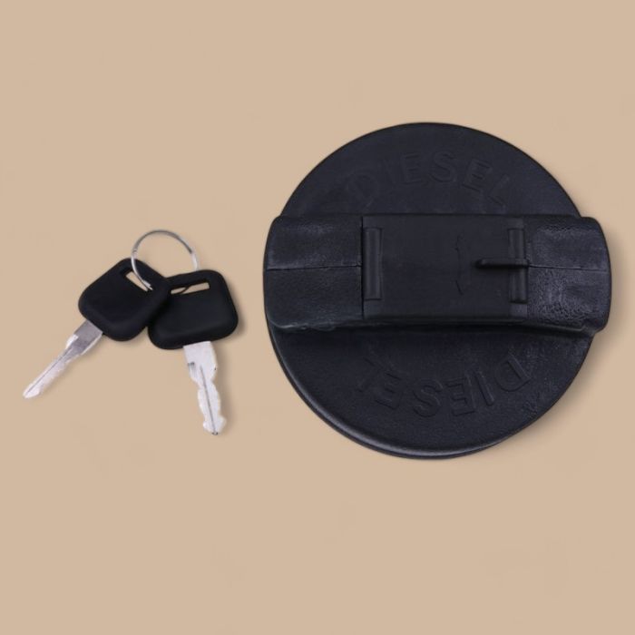 JCB Fuel Tank Cap 332/F4780 331/11403 With 2 Keys Compatible for JCB Backhoe Loader 3CX 3D 3DX 4C 4CN 4CX