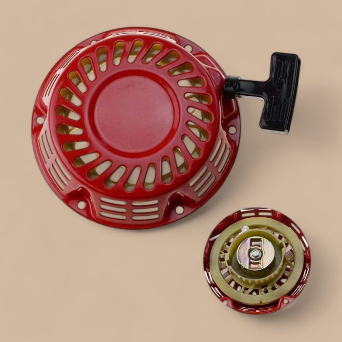 Honda Iron Hand Pull Starter Compatible for Honda GX160 GX200 5.5HP 6.5HP 168F Lawn Mower Engine Generator