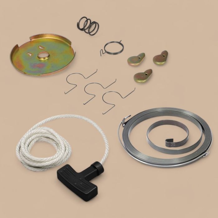 Honda Start Recoil Rope Handle Spring Pull Rebuild Kit 28403-918-000 Compatible for Honda ATV 1981 ATC185S ATC200 1980 ATC185