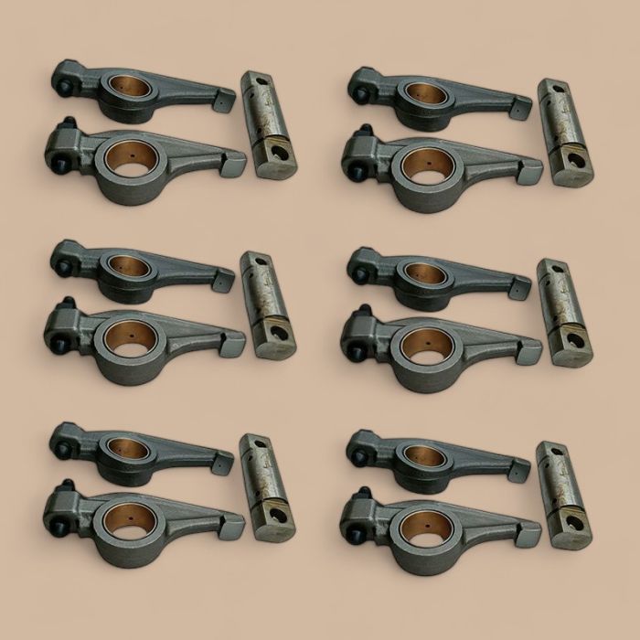 Komatsu Rocker Arms & Shaft 6150-41-5400 Compatible for Komatsu Engine 6D125-1 6D125E-3 Excavator PC400-7 PC400LC-5 PC400LC-7 PC450LC-8