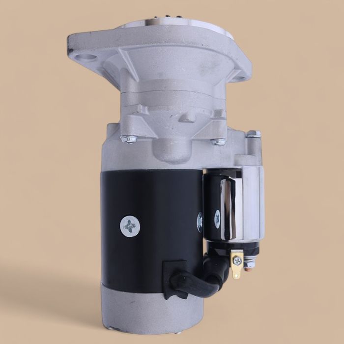 Yanmar 12V Starter Motor 129136-77011 129400-77012 Compatible for Yanmar Engine 3TN82E 4TN78 4TN82 Komatsu Excavator PC35 PC40 PC50