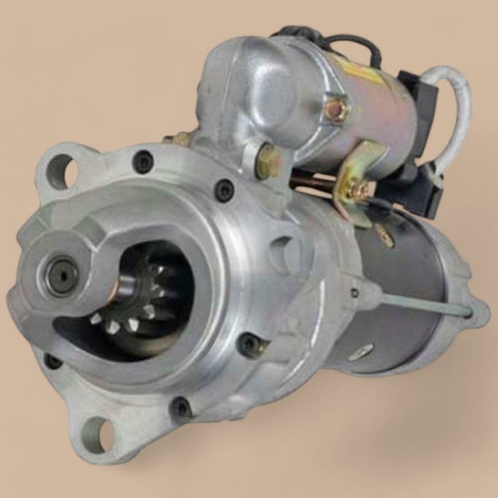 Komatsu Starter Motor 600-813-6210 Compatible for Komatsu 6D95L-1AF S6D95L-1PP S6D95L-1NN 6D95L-1AF-SN 6D95L-1AF-12 WA250-3 WA180-3 WA120-3 WA100-3A-S