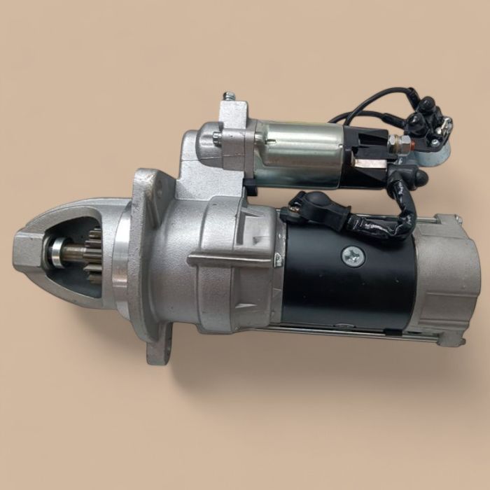 Komatsu 24V 13T Starter Motor 600-813-3660 Compatible for Komatsu Engine S6D105-1 Crawler Dozer D20 D21 D31 D40 D41 D45