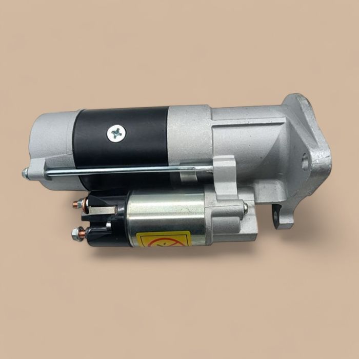 Mitsubishi 24V 13T Starter Motor ME049186 Compatible for Mitsubishi Engine 4D31 4D32 Caterpillar CAT Excavator E110 E70 E70B