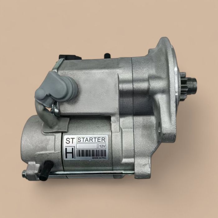 Isuzu 12V 9T Starter Motor 8970489661 Compatible for Isuzu Engine 3LA1 3LB1 3LD1 3LD2 John Deere Excavator 27ZTS 35ZTS